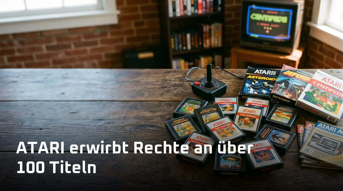ATARI erwirbt Rechte an über 100 Titeln