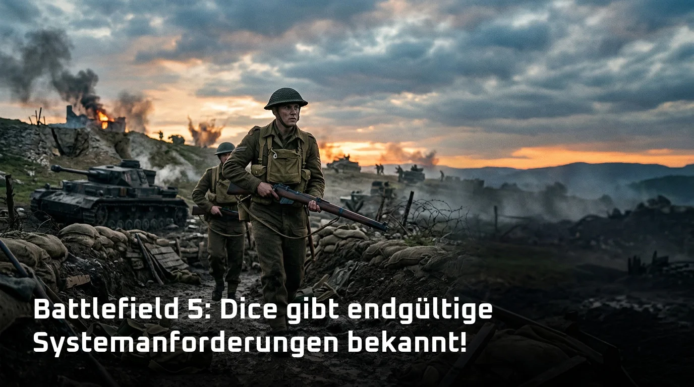 Battlefield 5: Dice gibt endgültige Systemanforderungen bekannt!