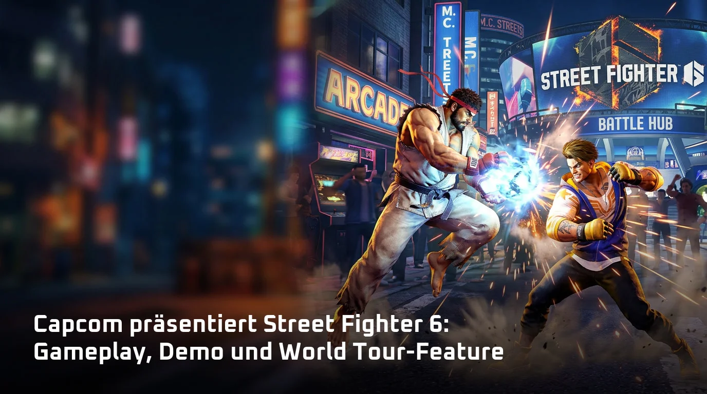 Capcom präsentiert Street Fighter 6: Gameplay, Demo und World Tour-Feature
