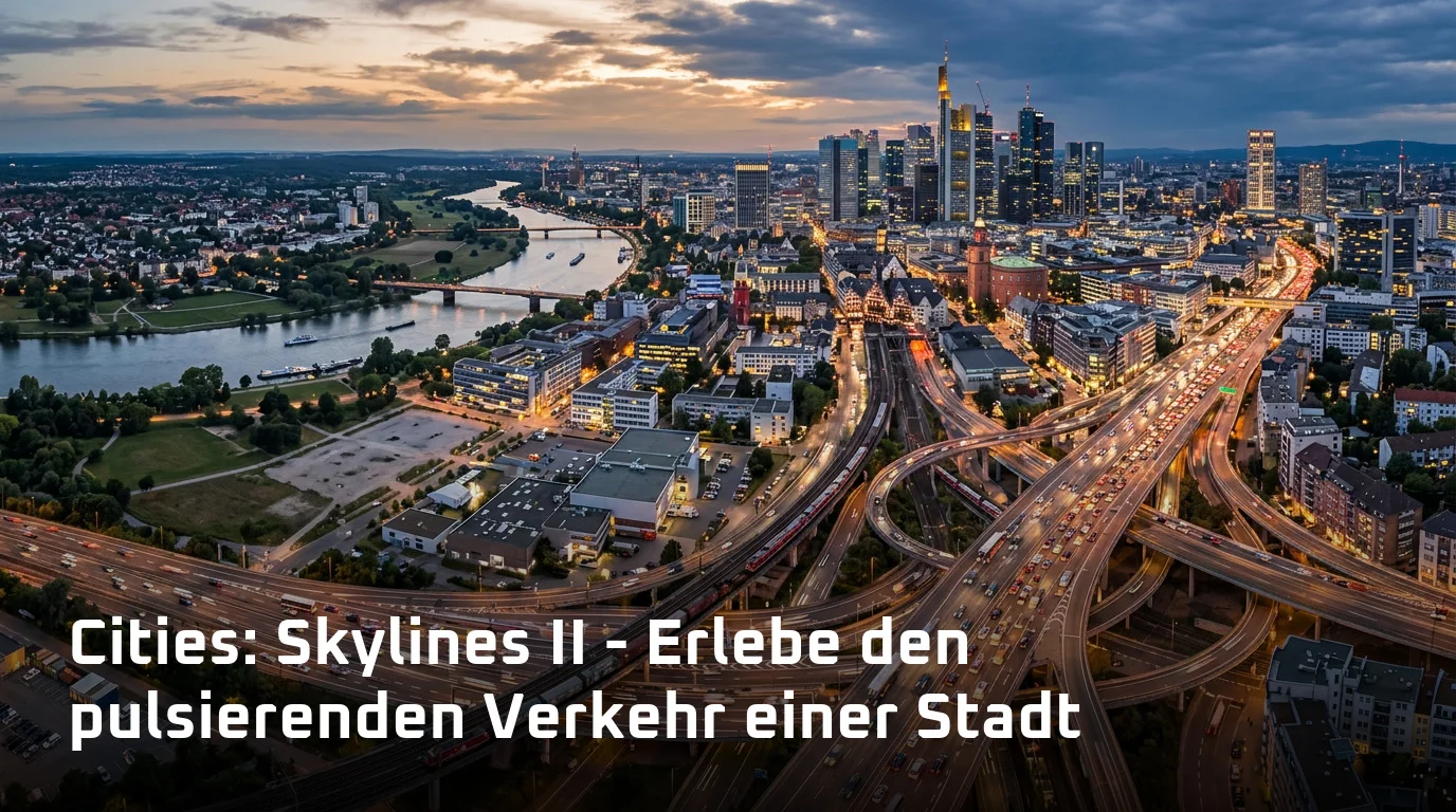 Cities: Skylines II - Erlebe den pulsierenden Verkehr einer Stadt