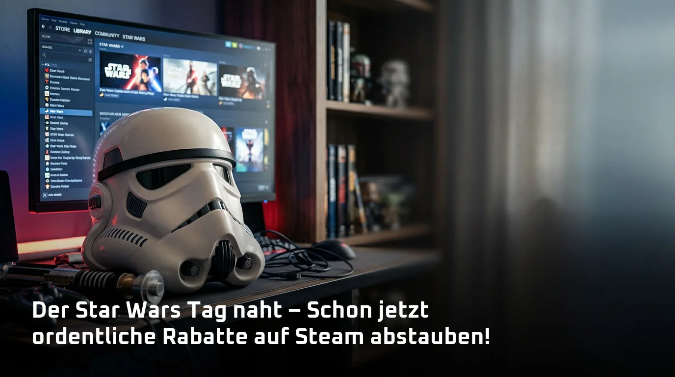 Der Star Wars Tag naht – Schon jetzt ordentliche Rabatte auf Steam abstauben!