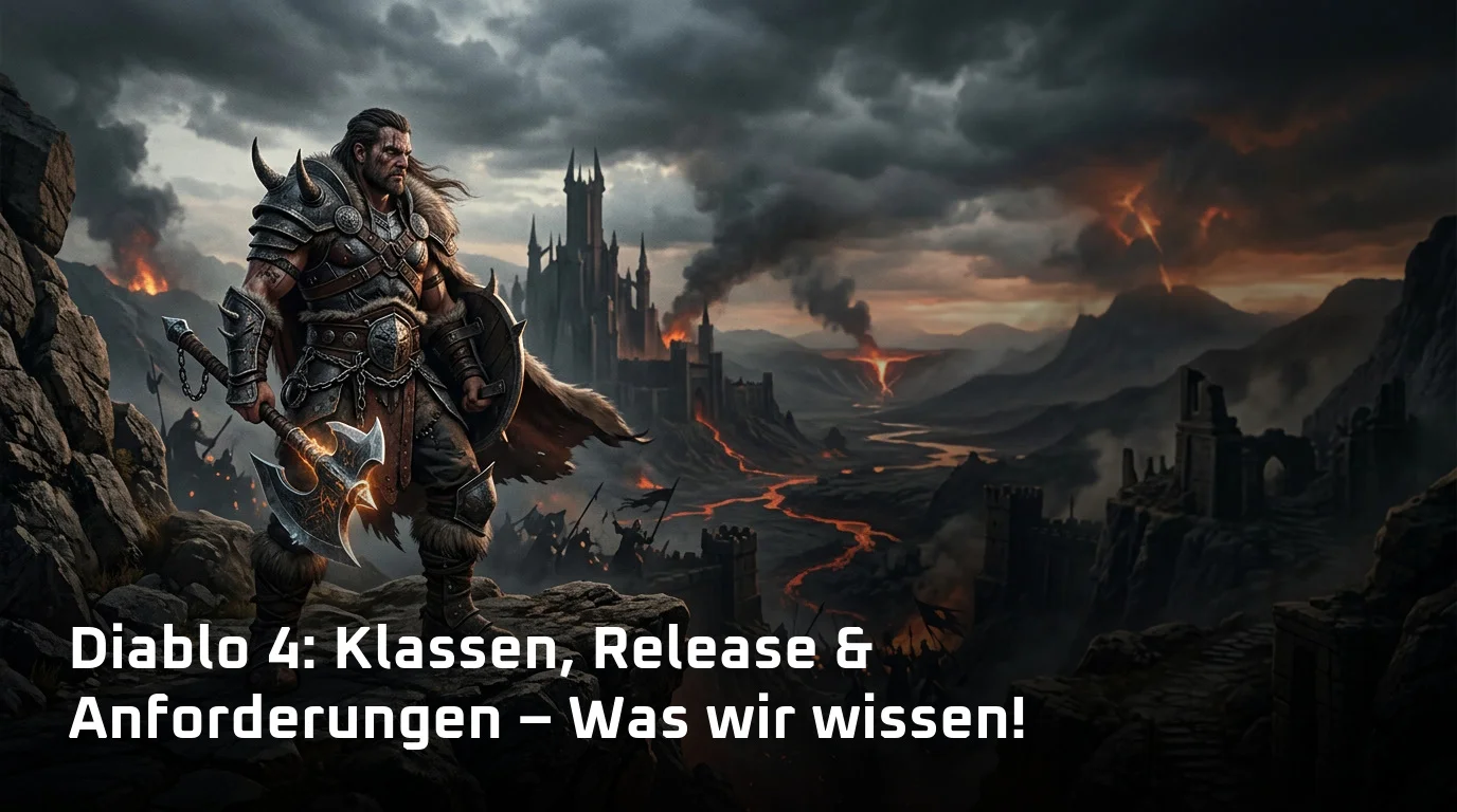 Diablo 4: Klassen, Release & Anforderungen – Was wir wissen!