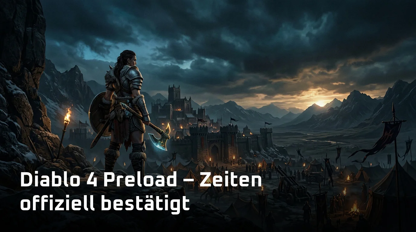 Diablo 4 Preload – Zeiten offiziell bestätigt