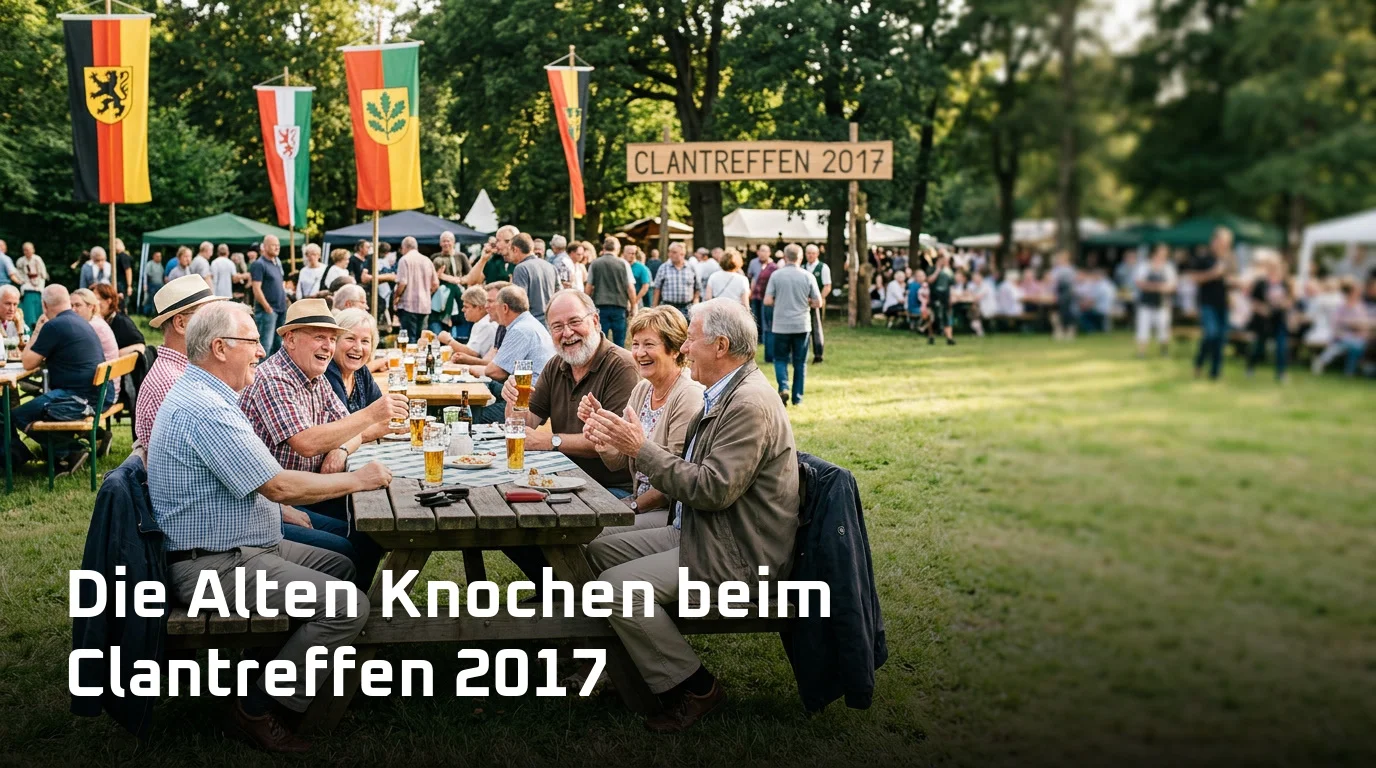 Die Alten Knochen beim Clantreffen 2017