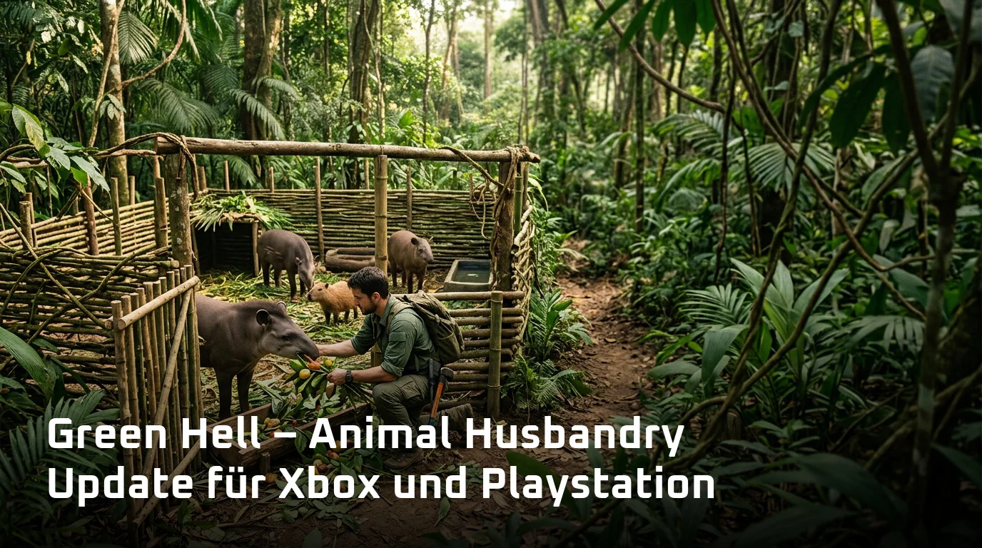 Green Hell – Animal Husbandry Update für Xbox und Playstation