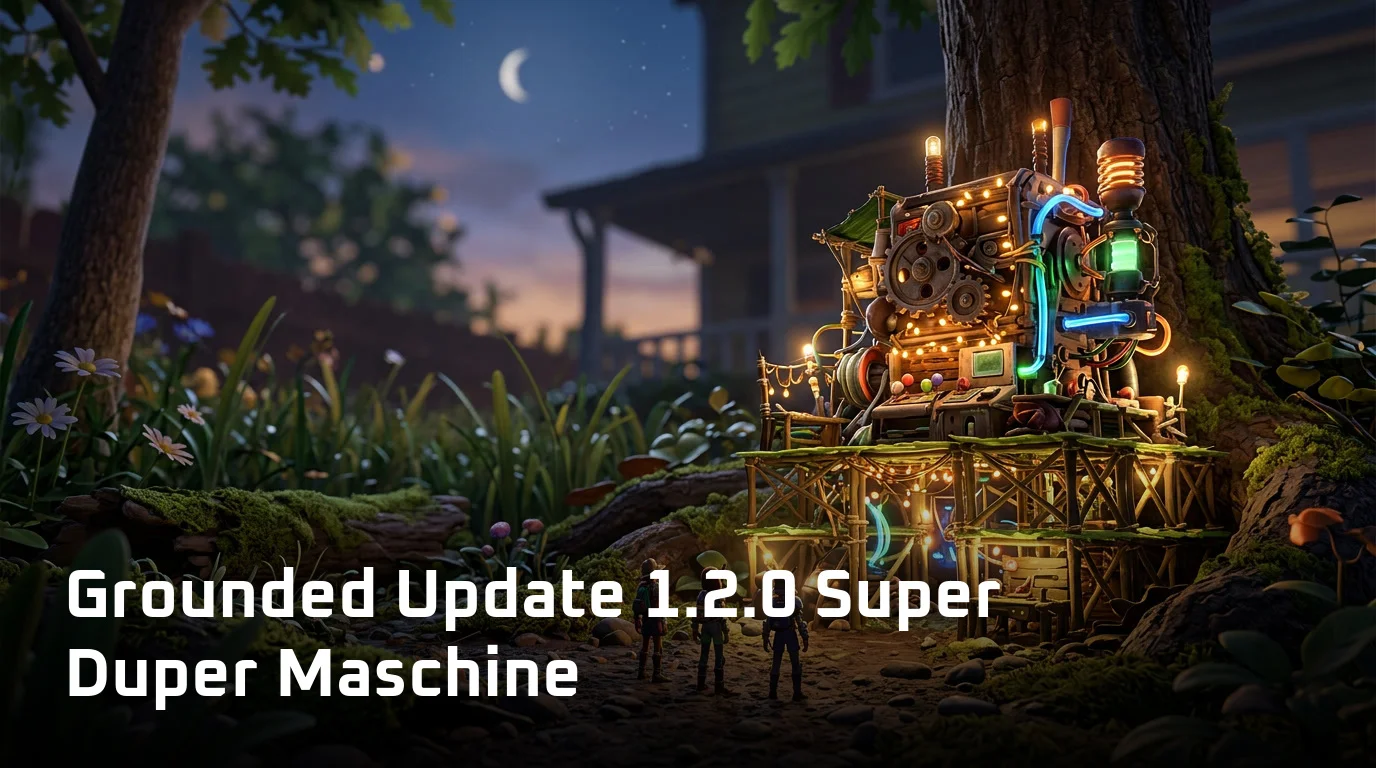 Grounded Update 1.2.0 Super Duper Maschine