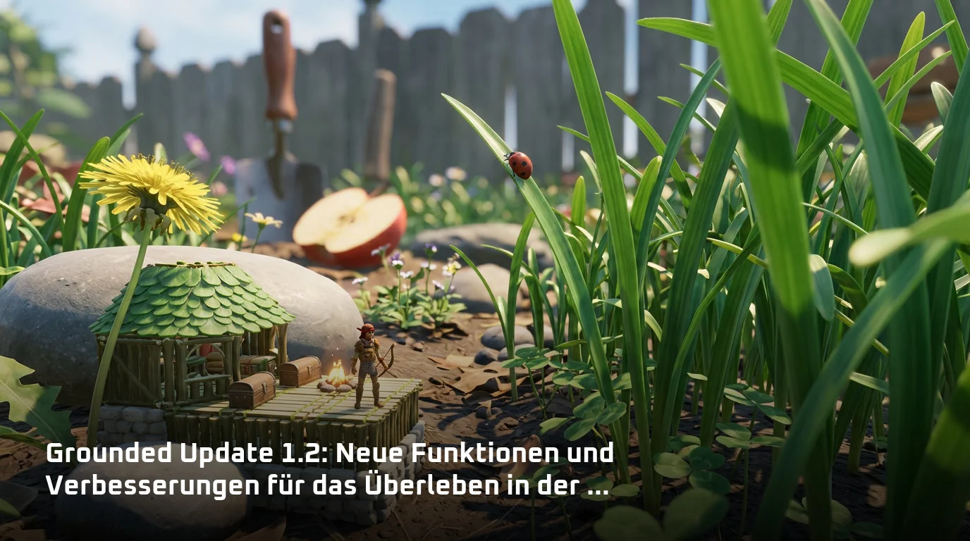Grounded Update 1.2: Neue Funktionen und Verbesserungen für das Überleben in der Miniatur-Welt