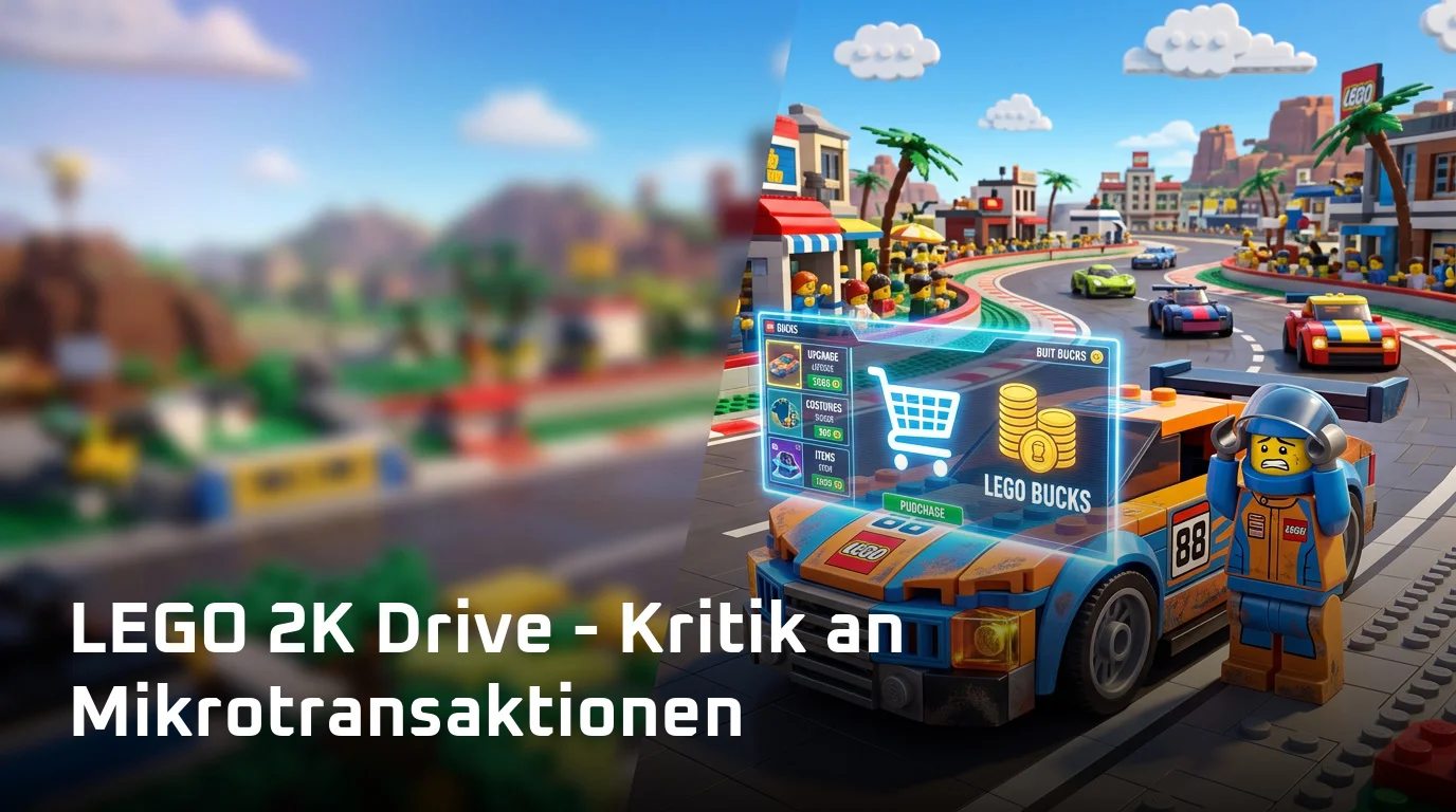 LEGO 2K Drive - Kritik an Mikrotransaktionen