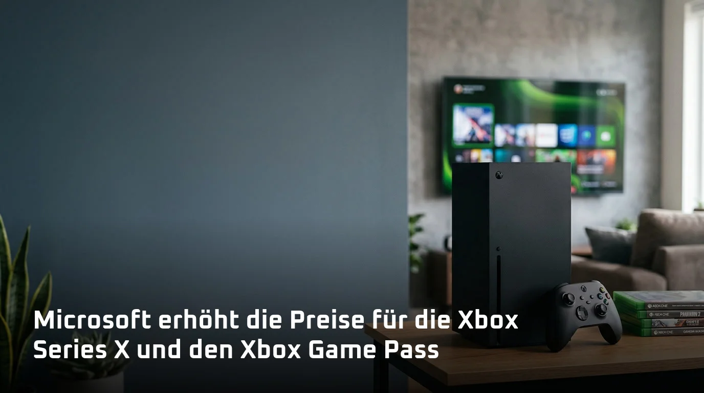 Microsoft erhöht die Preise für die Xbox Series X und den Xbox Game Pass