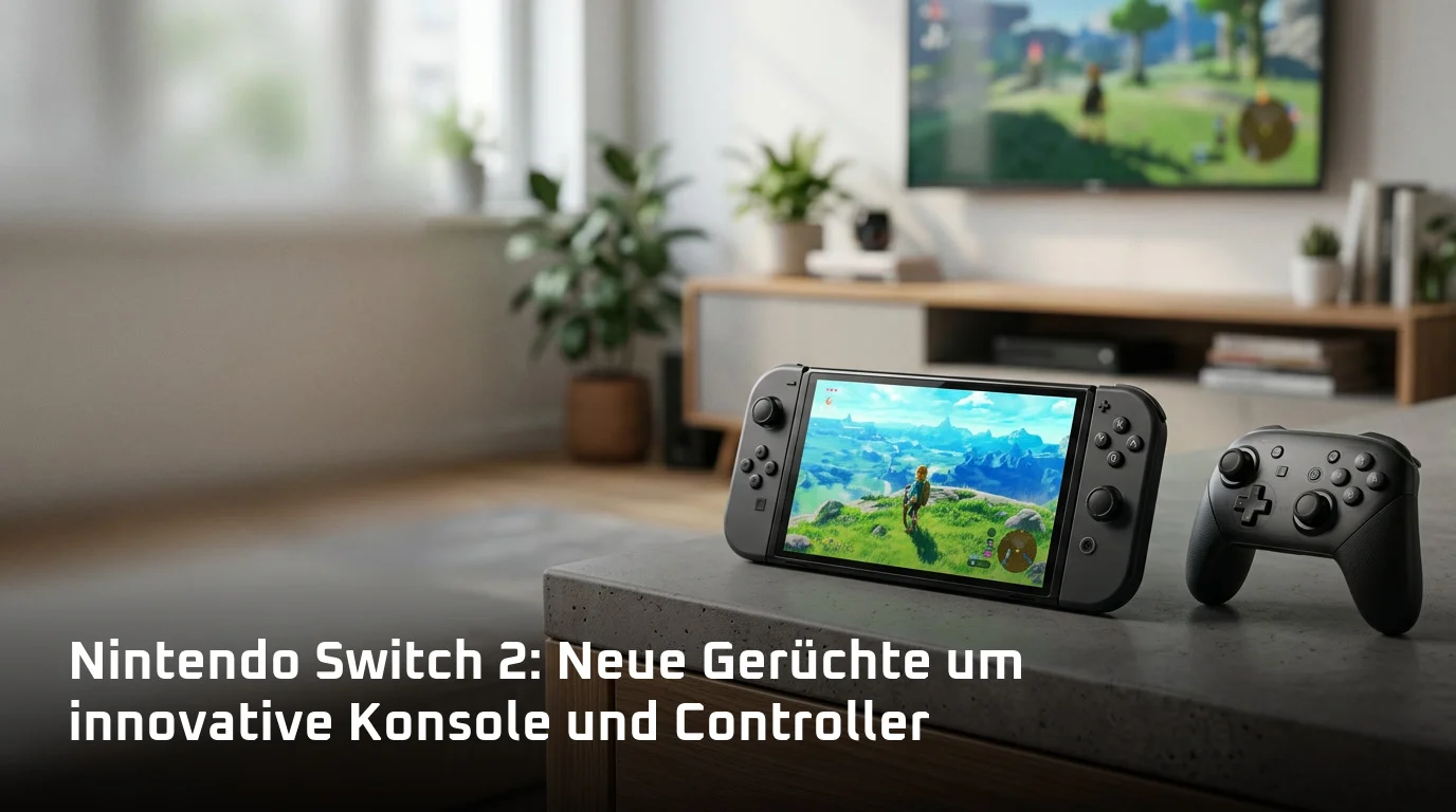 Nintendo Switch 2: Neue Gerüchte um innovative Konsole und Controller