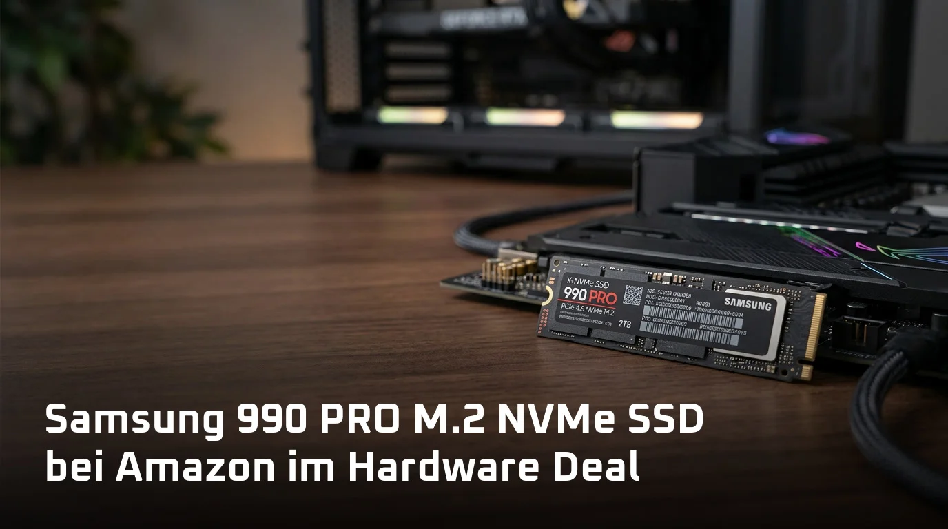 Samsung 990 PRO M.2 NVMe SSD bei Amazon im Hardware Deal
