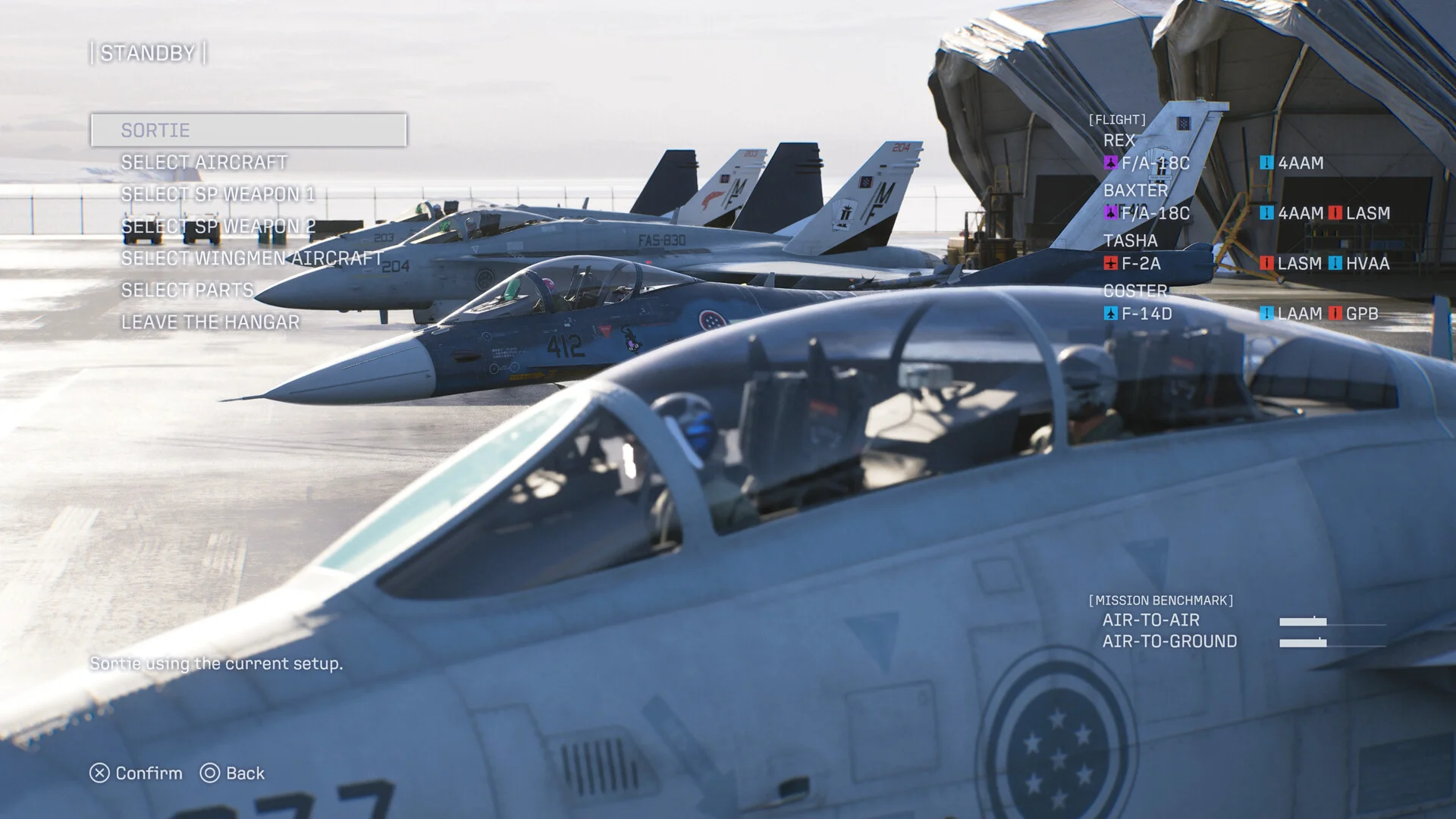 Screenshot aus Ace Combat 8: Wings of Theve, Steam-Shopseite