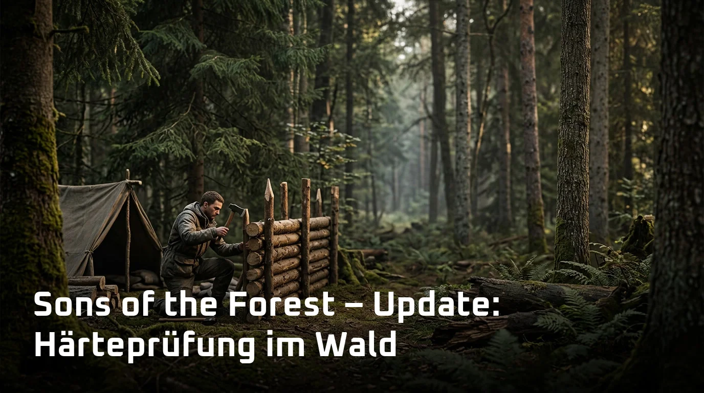 Sons of the Forest – Update: Härteprüfung im Wald
