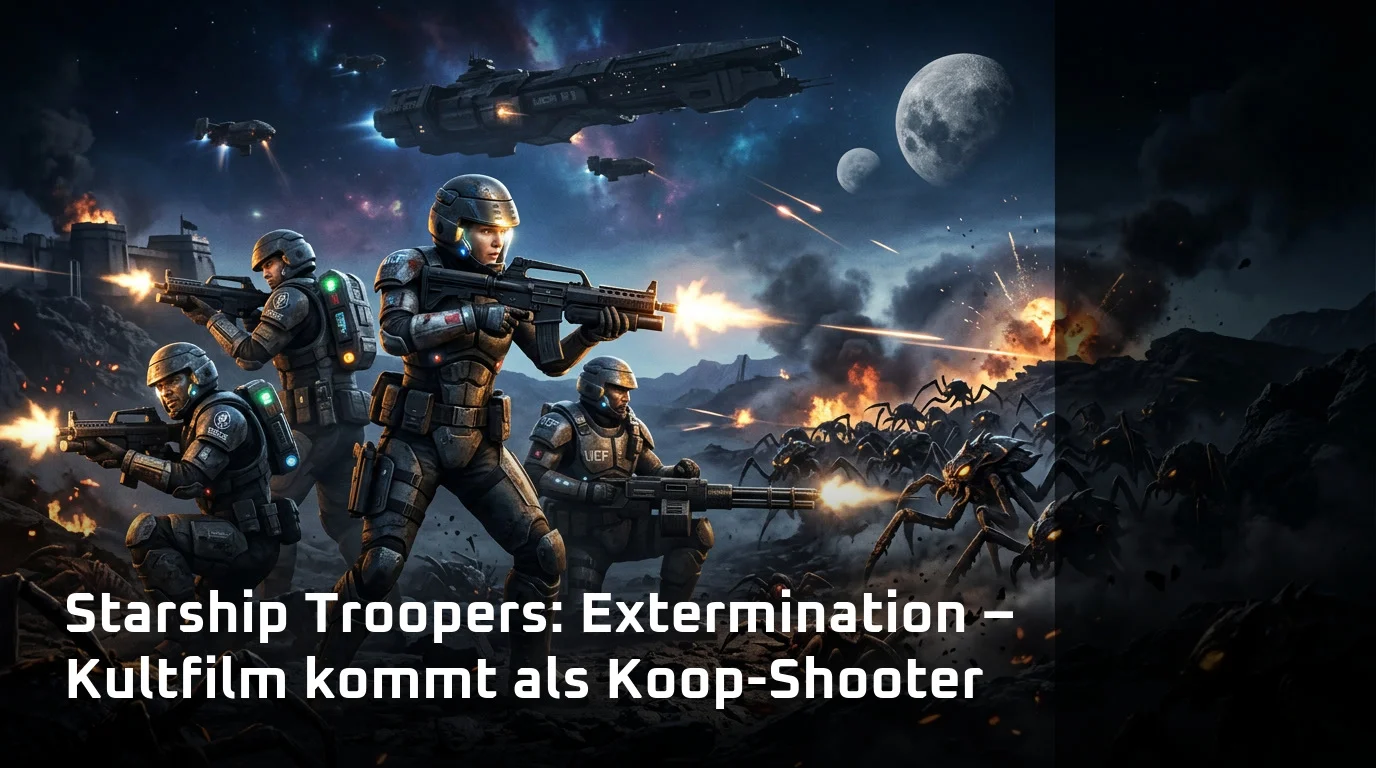 Starship Troopers: Extermination – Kultfilm kommt als Koop-Shooter