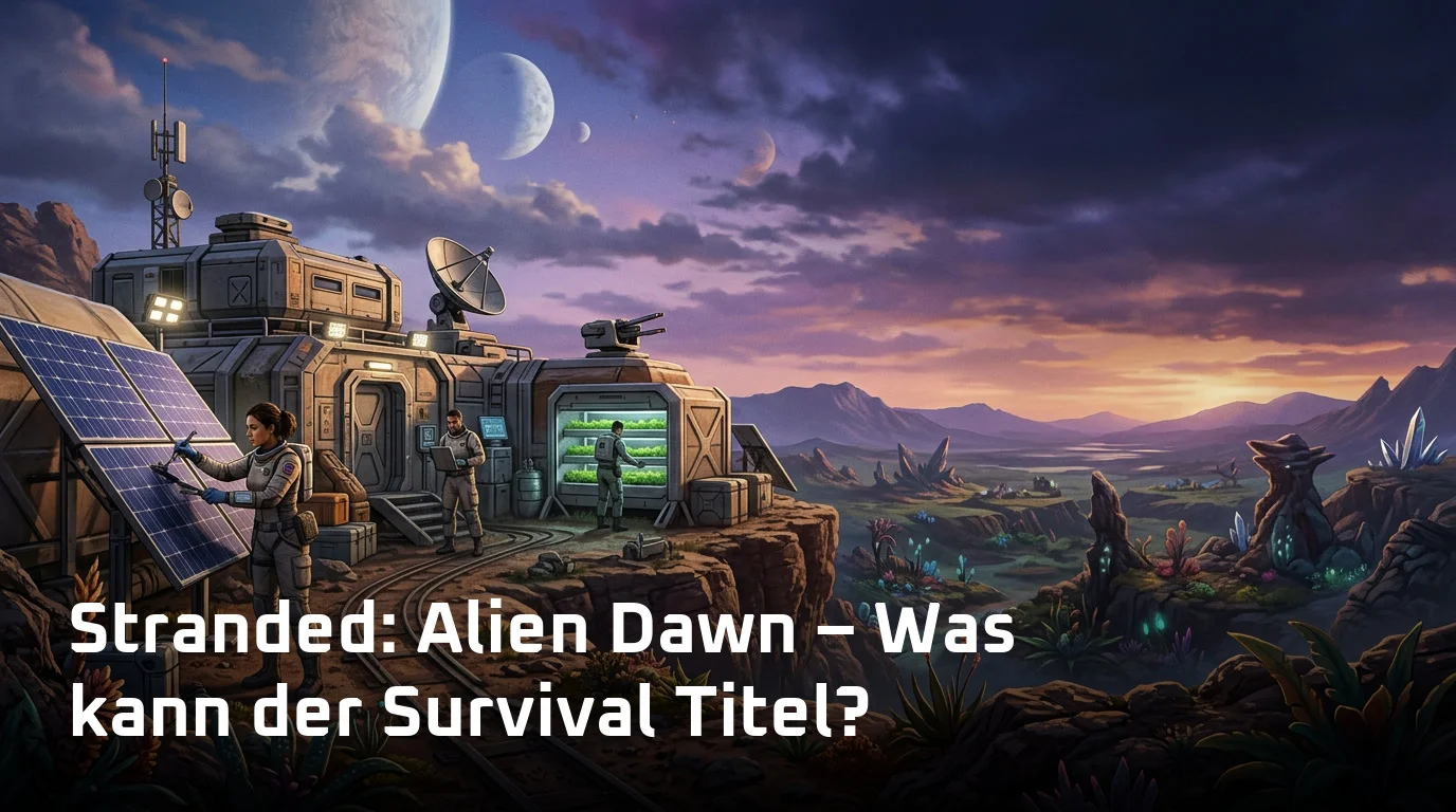 Stranded: Alien Dawn – Was kann der Survival Titel?