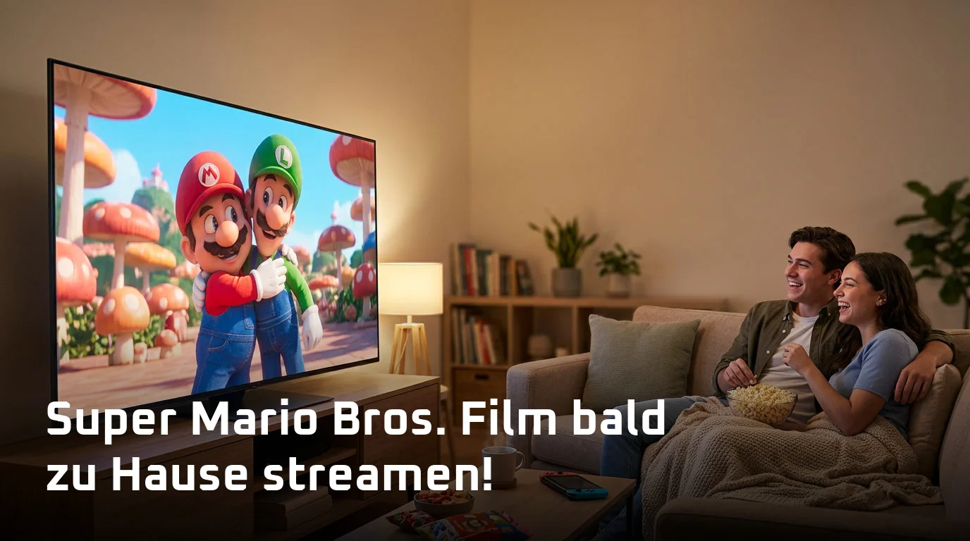 Super Mario Bros. Film bald zu Hause streamen!