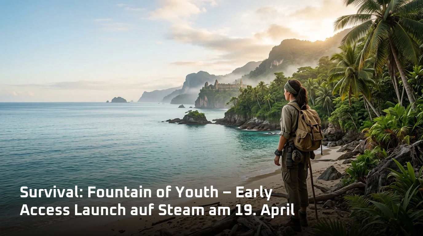 Survival: Fountain of Youth – Early Access Launch auf Steam am 19. April