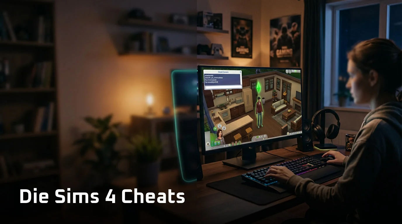 Die Sims 4 Cheats: Plumbob und Cheat-Konsole mit Codes für Geld, Bedürfnisse und Bauen am PC