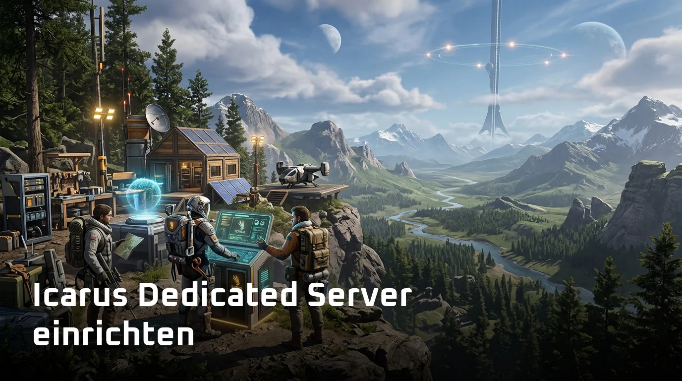 Icarus Dedicated Server einrichten: Spielwelt mit Serverkonfiguration und Spielergruppe